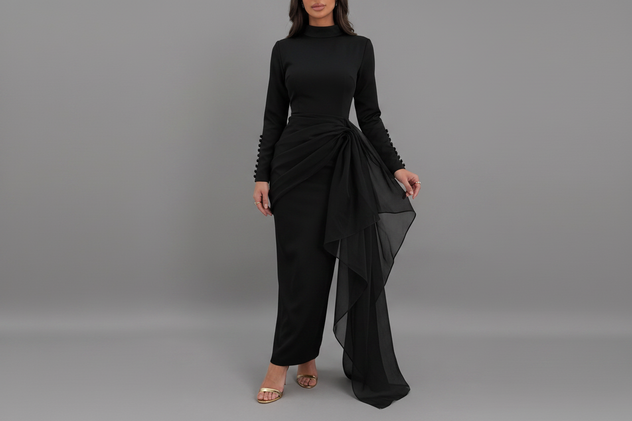 فستان إيفوري | Ivory Evening Gown